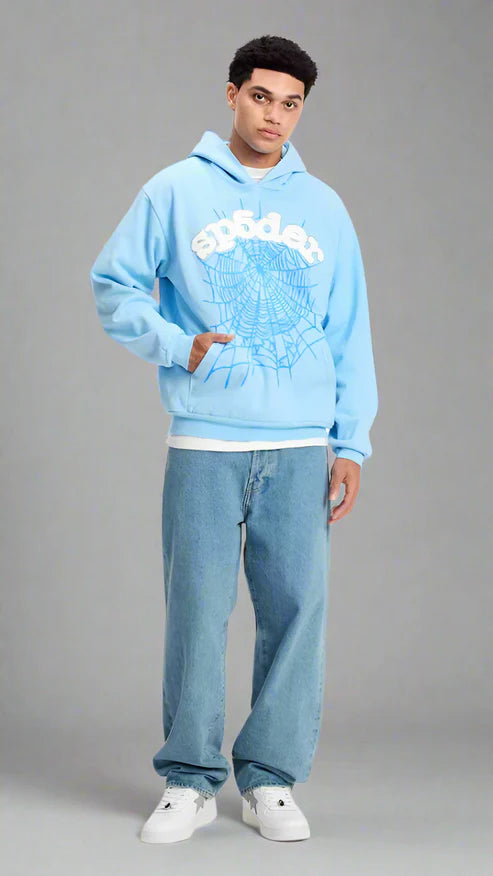 OG Web Hoodie Baby Blue