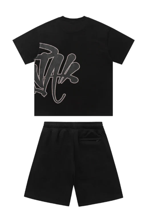 Graffiti Short Set Black