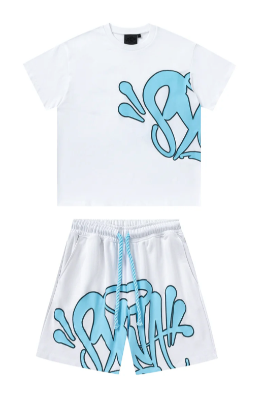 Graffiti Short Set White