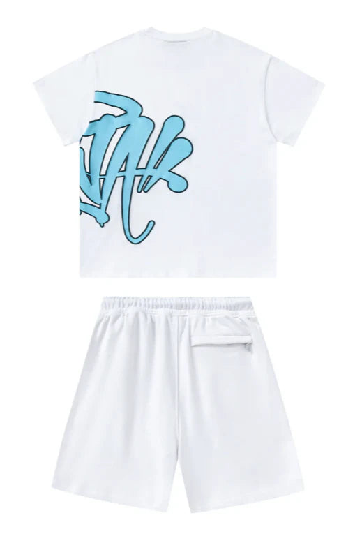 Graffiti Short Set White