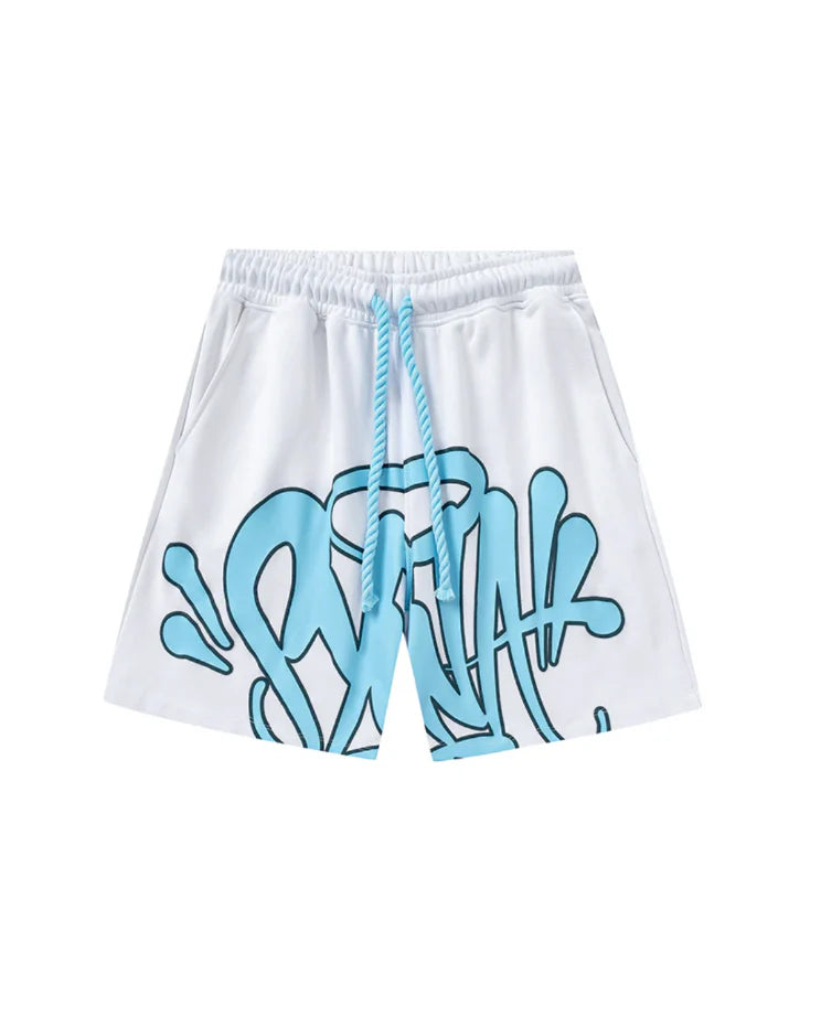 Graffiti Short Set White