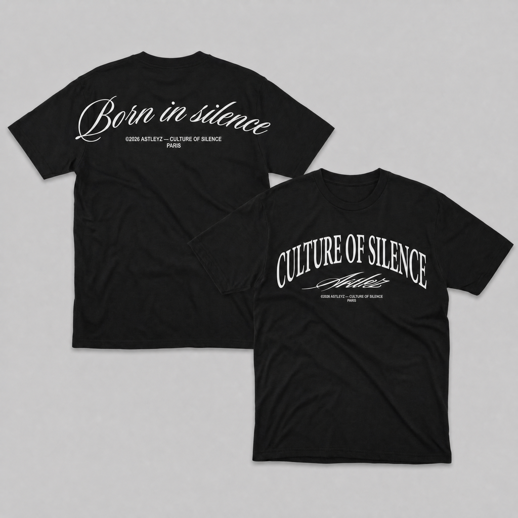 Astleyz Culture of Silence Tee – front and back