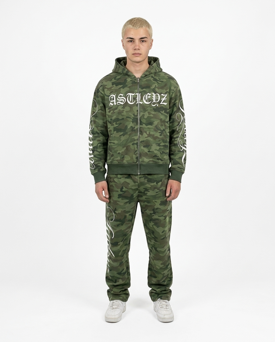 Astleyz Woodland Camo Hoodie