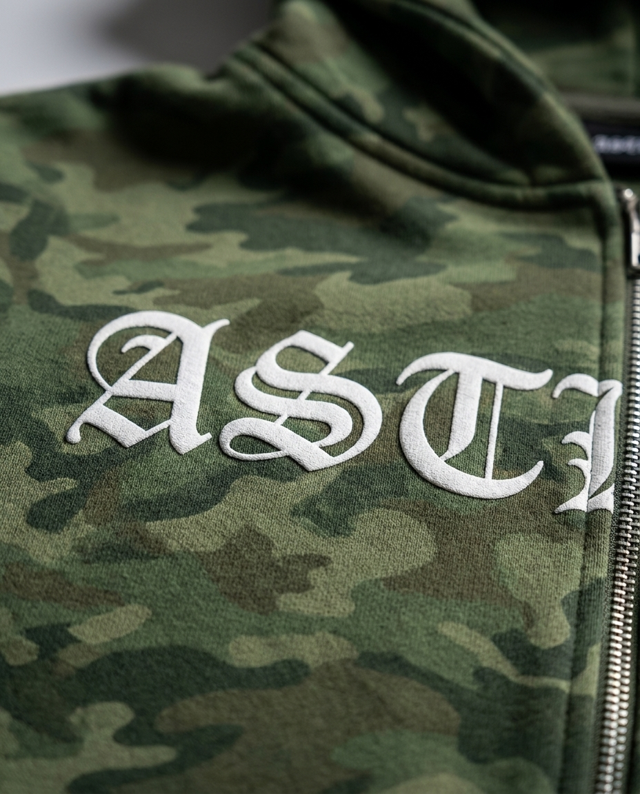 Astleyz Woodland Camo Hoodie