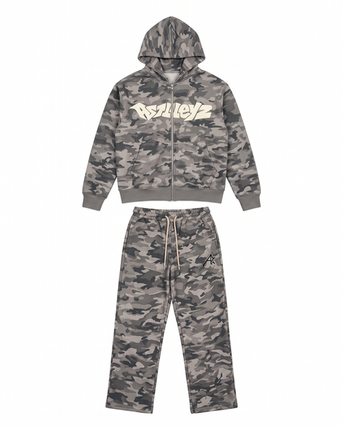 Astleyz Concrete Camo Set – flat lay