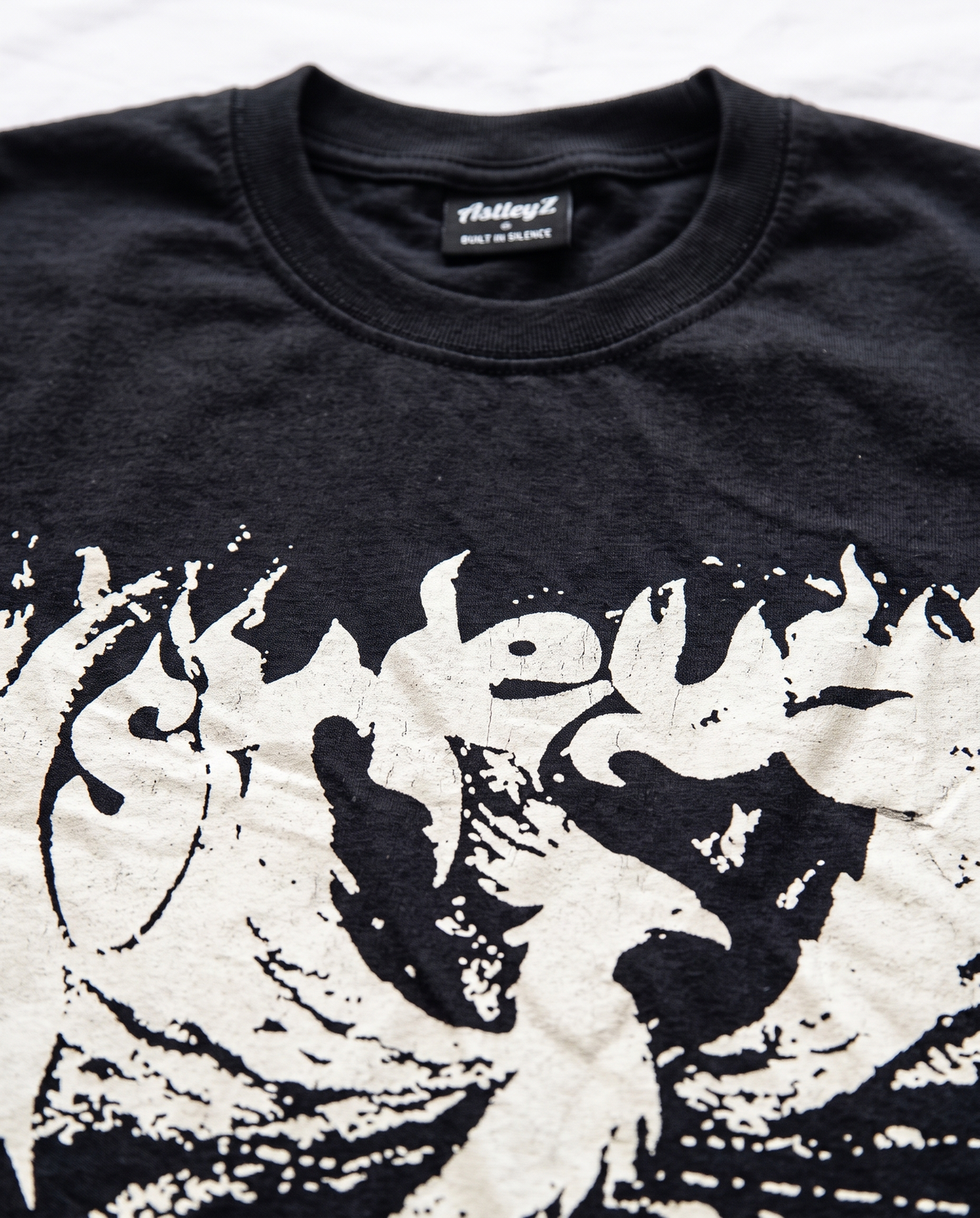 Astleyz Phoenix Tee – print detail
