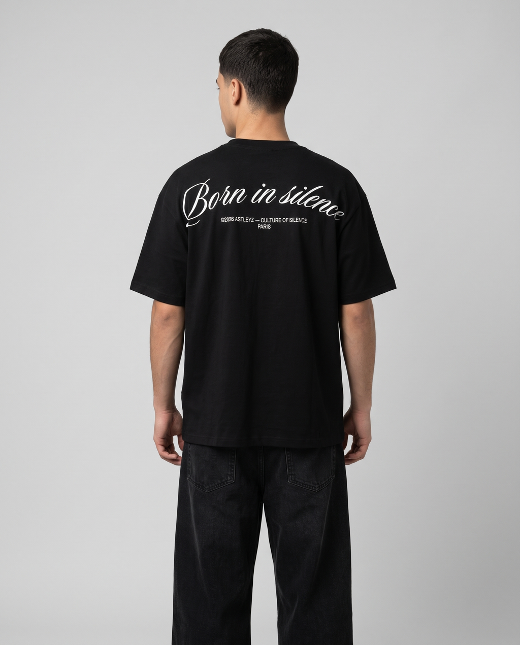 Astleyz Culture of Silence Tee – back worn