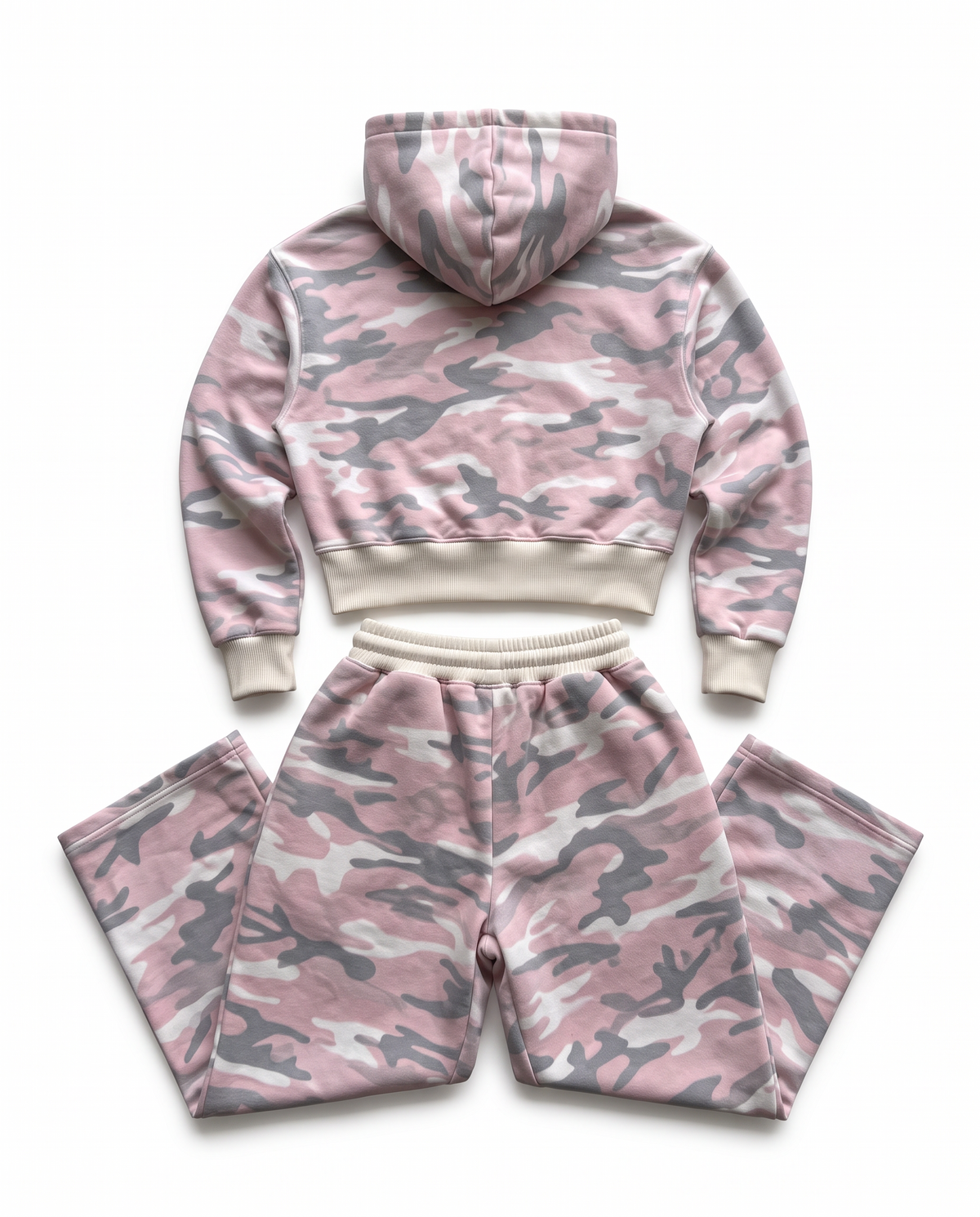 Astleyz Pink Camo Zip Set – back